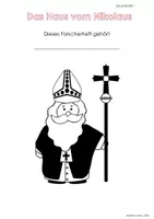 Vorschau - Arbeitsblätter - Das Haus vom Nikolaus - ein Forscherheft für die GS 1 und 2 - Seite 1