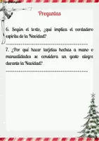 Aperçu - Feuilles d'exercices - La joie de donner: Lecture. - Page 3