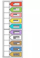 Vorschau - Spiele - Zahlenstrahl ZR 10 - Erarbeitung - Legematerial - Seite 3