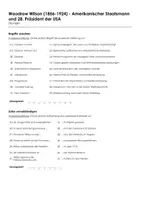 Vorschau - Arbeitsblätter - Woodrow Wilson (1856-1924) - Amerikanischer Staatsmann und 28. Präsident der USA (Infotext und Übungen) - Seite 2