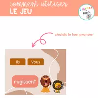Vorschau - Spiele - Présent verbes -ir Deuxième groupe GOOGLE SLIDES - Seite 1