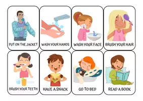 Vista previa - Juegos / Gamificación - Take one - routines & house chores - página 1