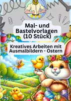 Vorschau - Mal- und Bastelvorlagen - Ostern Fensterbilder - Deckblatt