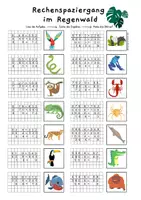 Vorschau - Arbeitsblätter - Rechenspaziergang halbschriftliche Multiplikation und Division - Seite 2