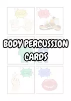 anteprima - Flashcard - BODY PERCUSSION CARDS - Basic Pack - Pagina 1