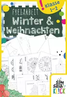 Vorschau - Spiele - Freiarbeit & Ausmalbilder: Weihnachten und Winter – 1. & 2. Klasse - Deckblatt