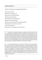 Vorschau - Test - Leseverstehen 1 (B2) - Ostern/Frühling/Digitales + Lösungen - Deckblatt