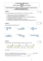 Vorschau - Klassenarbeiten - Mathearbeiten Klasse 5 als Materialpaket - Deckblatt