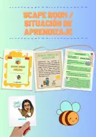 Vista previa - Unidades / Secuencias / Situaciones de Aprendizaje - SCAPE ROOM - SITUACIÓN DE APRENDIZAJE - Portada