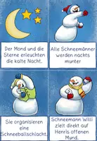 Vorschau - Arbeitsblätter - Schreibspaziergang zum Wimmelbild Schneetreiben Klasse 3/4 - Seite 2