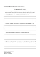 Vorschau - Arbeitsblätter - Übersetzungstext Schulaufgabe Agite Plus I - Deckblatt