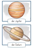 Vorschau - Bildkarten - Sonnensystem und Planeten: Tafelmaterial - Seite 2