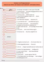 Vorschau - Arbeitsblätter - Präpositionen-Rätsel: Verben mit Präpositionen DaZ/ DaF (B1/B2) - Seite 1