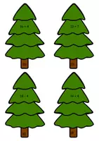 Vorschau - Arbeitsblätter - Weihnachtsbäume ZR 20 ohne Zehnerübergang - Seite 3