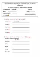 Vorschau - Klassenarbeiten - Klassenarbeit Rechtschreibstrategien - Seite 2