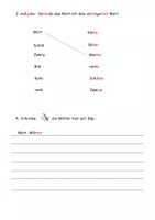 Vorschau - Klassenarbeiten - Klassenarbeit Rechtschreibstrategien - Seite 3