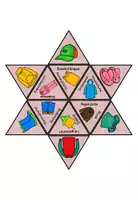 Vorschau - Spiele - Legestern Kleidung DaF DaZ A2 Wortschatzspiel - Seite 2