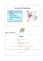 Vorschau - Arbeitsblätter - Zur Weihnachtszeit - Elfchen für den Frieden lesen und schreiben - Seite 3