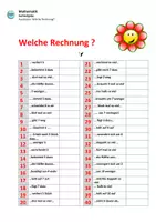 Vorschau - Arbeitsblätter - Sachaufgaben: Ausdrücke - Welche Rechnung - inkl. Spiel - Seite 2