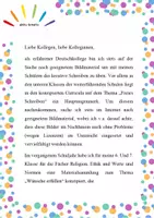 Vorschau - Mal- und Bastelvorlagen - Der Höhlenbriefkasten, der Wünsche in die Welt weht - kreatives Schreiben nach Bildern - Seite 2