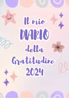 anteprima - Altro tipo di materiale - Diario della gratitudine 2024 - Pagina di copertina