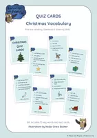Aperçu - Jeux - Brown Owl's Christmas - Quiz Cards I Le Noël de la chouette brune - Cartes de quiz - Page de couverture