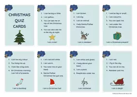 anteprima - Giochi - Brown Owl's Christmas - Quiz Cards - Pagina 1