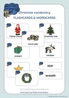 anteprima - Flashcard - Brown Owl's Christmas - Flashcards and Word Cards - Pagina di copertina