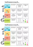 Vorschau - Arbeitsblätter - Deckblatt - Kunst aufräumen - Seite 1