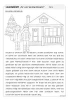 Vorschau - Arbeitsblätter - Lesemalblätter Weihnachten "Weihnachtsmärkte" - Seite 2
