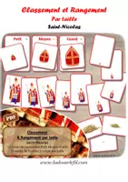 Aperçu - Jeux - Jeu de classement et de rangement par taille - Saint-Nicolas - Page de couverture