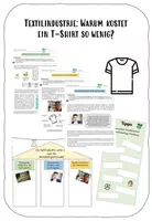 Vorschau - Arbeitsblätter - Textilindustrie: Warum kostet das T-Shirt so wenig? - Deckblatt