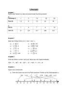 Vorschau - Klassenarbeiten - Mathearbeit mit Lösung, Klasse 7 - Rationale Zahlen - Seite 2