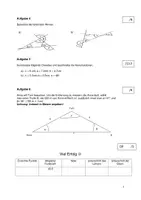 Vorschau - Klassenarbeiten - Mathearbeit mit Lösung, Klasse 7 - Dreiecke konstruieren - Seite 1
