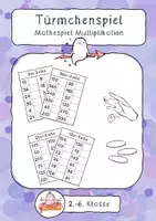 Vorschau - Spiele - Türmchenspiel Multiplikation - Deckblatt