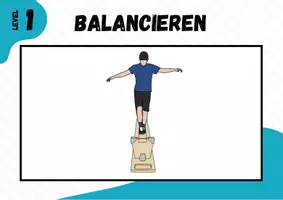 Vorschau - Stationenlernen - Parkour ⎮ Balancieren - 5 Stationskarten methodische Reihe ohne Video (Basiselement) - Seite 3