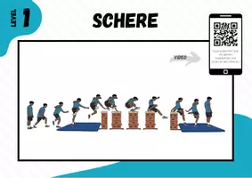 Vorschau - Stationenlernen - Parkour ⎮ Schere - 10 Stationskarten methodische Reihe inkl. Videos (Basiselement) - Seite 2