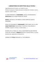 anteprima - Serie di lezioni - LABORATORIO DI SCRITTURA SULLA FAVOLA - Pagina 1