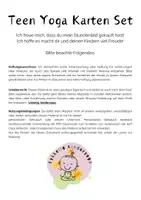 Vorschau - Bildkarten - Teen Yoga Karten Set - Seite 1