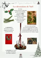 Aperçu - Feuilles d'exercices - 3 Les décorations de Noël - Page de couverture