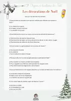 Aperçu - Feuilles d'exercices - 3 Les décorations de Noël - Page 2