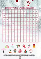Aperçu - Feuilles d'exercices - Mots mêlés en anglais pour ce2 - Page de couverture