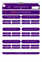 Aperçu - Feuilles d'exercices - Quiz CE2 - Passé, Présent, Futur - Épisode 2 - Page de couverture