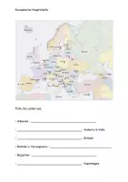 Vorschau - Arbeitsblätter - Europäische Hauptstädte Aufgaben und Lösungen - Seite 3