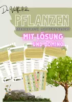 Vorschau - Arbeitsblätter - Die Vielfalt der Pflanzen (Einstiegsstunde zu den Samenpflanzen mehrfach differenziert mit Lückentext, Lösungen und Spiel) - Deckblatt
