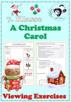 Vorschau - Stundenentwürfe - A Christmas Carol Viewing exercises 7. Klasse - Deckblatt