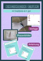 Vorschau - Mal- und Bastelvorlagen - Freundschaftsband knüpfen, Differenzierung, Textiles - Deckblatt