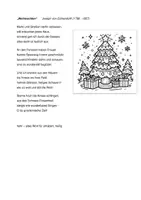 Vorschau - Arbeitsblätter - Weihnachtsgedicht – Joseph von Eichendorff - Seite 1