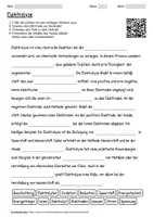 Vorschau - Arbeitsblätter - Lernposter + Arbeitsblatt "Elektrolyse" + interaktive Lösung & MP3 + Mindmap + Infografik - Seite 1