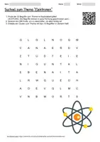 Vorschau - Arbeitsblätter - Arbeitsblatt "Elektronen" + interaktive Lösung & MP3 + Mindmap + Infografik - Seite 3